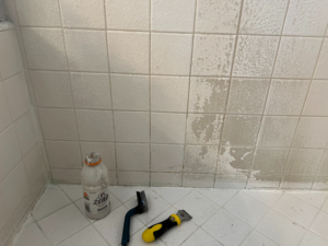Tile and Grout Cleaning Heavy Scum Removal