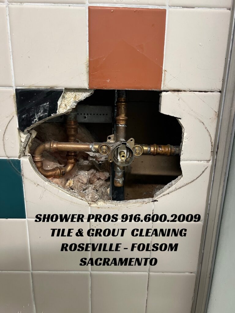 leaking shower valve repair