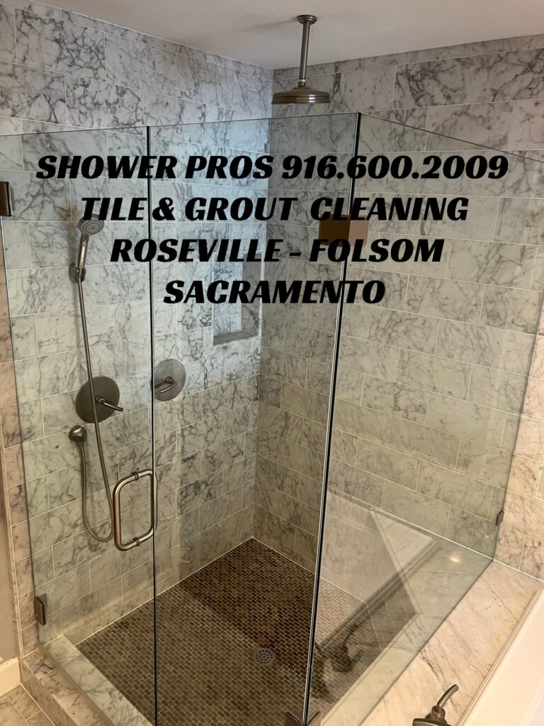 Marble shower cleaning in sacramento california