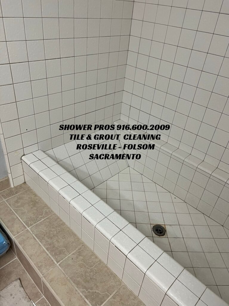 tile shower with built in tile tub