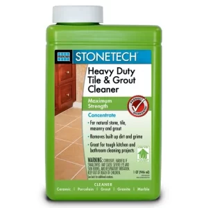 STONETECH heavy duty tile cleaner for shower grout maintenance