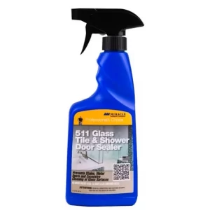 Miracle 511 Glass Tile and Shower Door Sealer hydrophobic barrier